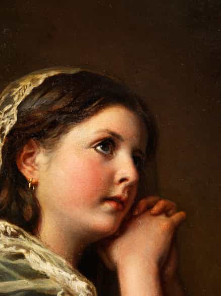 Detailabbildung:  Ludwig Halle, eigentlich Samuel Baruch, 1824 Frankfurt – 1889 Paris