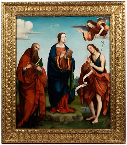 Detailabbildung:  Francesco Francia (eigentlich Francesco Raibolini), 1450 Bologna – 1517 ebenda, zug. 