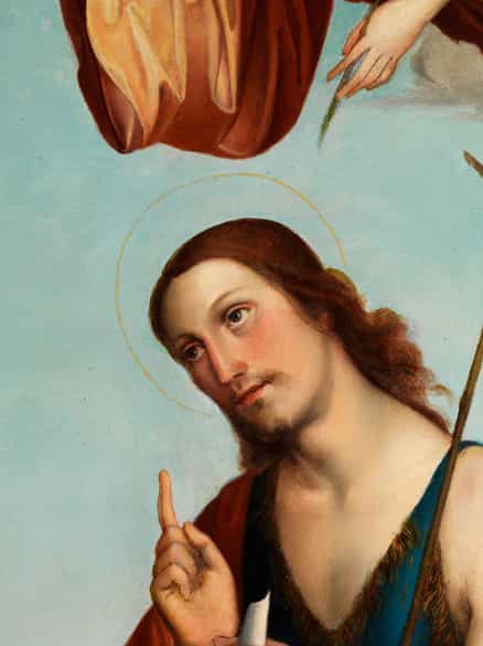 Detailabbildung:  Francesco Francia (eigentlich Francesco Raibolini), 1450 Bologna – 1517 ebenda, zug. 