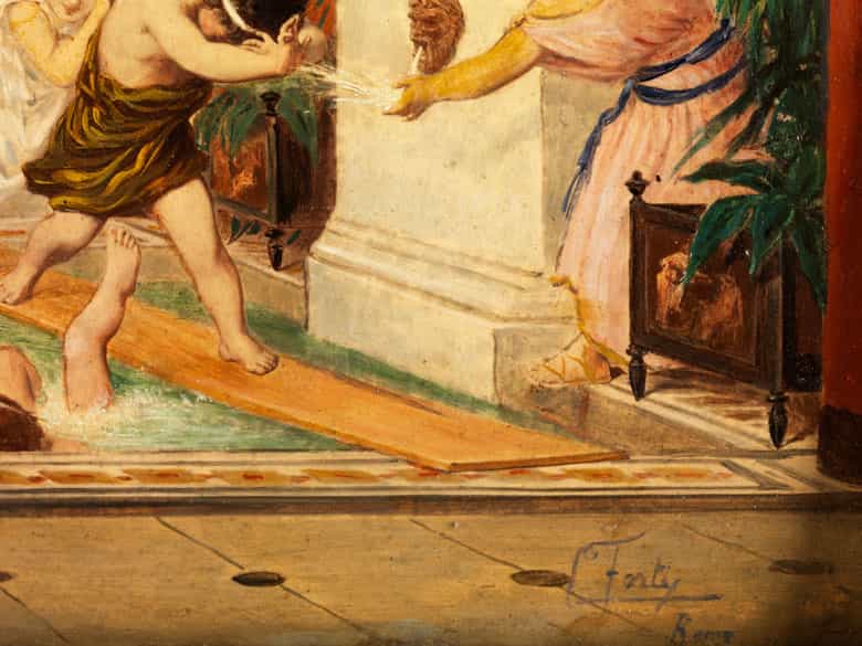 Detailabbildung:  Ettore Forti, tätig zwischen 1880 und 1920