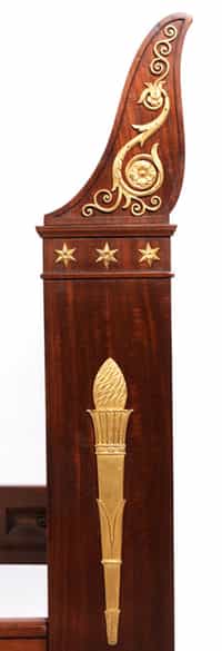 Detailabbildung:  Empire-Bett