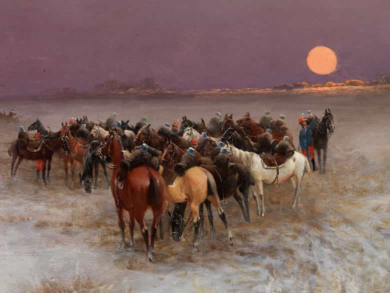 Detailabbildung: Lászlo Pataky von Sospatak, 1857 Prád – 1912 Alvinc 