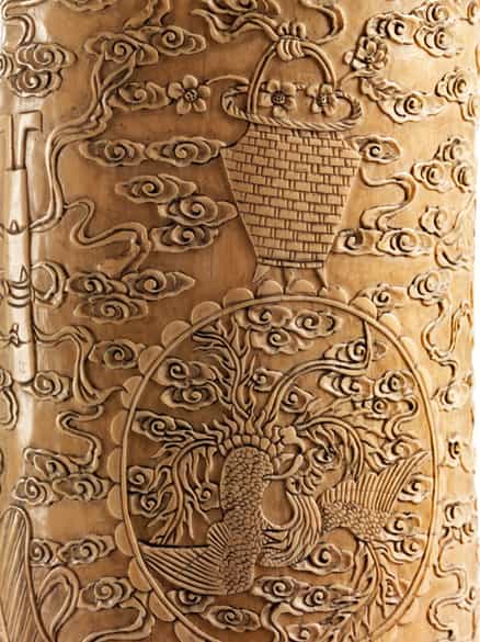 Detailabbildung: Paar Elfenbeinfiguren