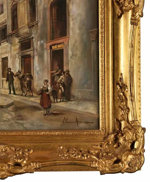 Detailabbildung:  Vittorio Avanzi, 1850 Verona – 1913 Campofontana