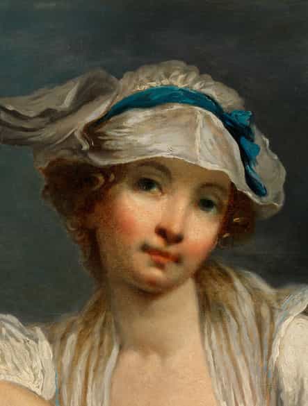 Detailabbildung: Jean-Baptiste Greuze, 1725 - 1805, Kopie nach