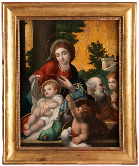 Detailabbildung:  Alonso Sanchez Coello, ca. 1531 Benifairò de les Valls, Valencia – ca. 1590 Madrid, zug.