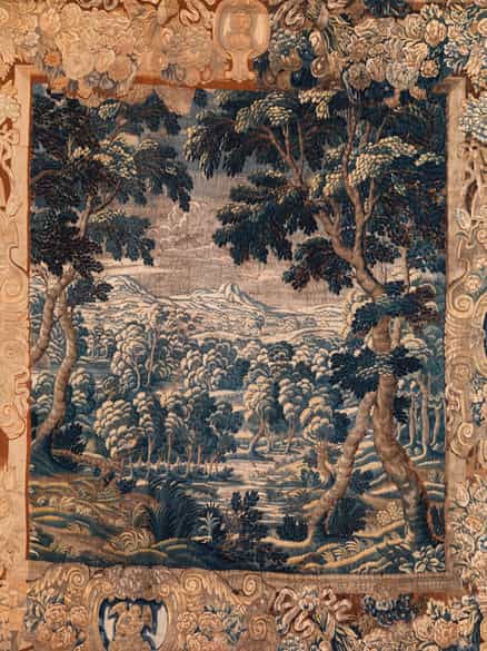 Detailabbildung:  Großer Bildteppich