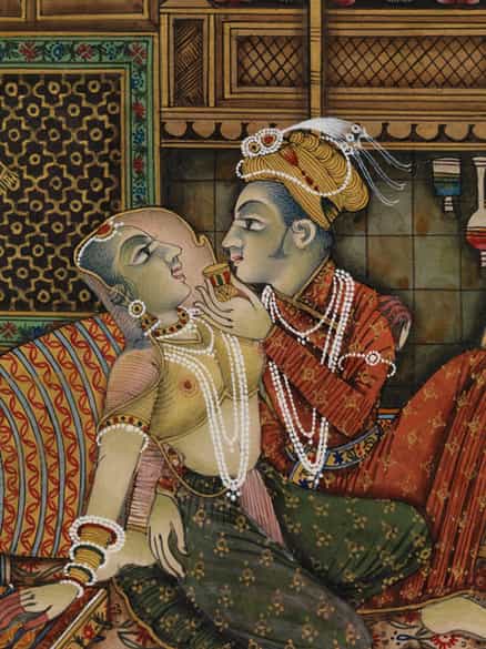 Detailabbildung:  Buchmalerei