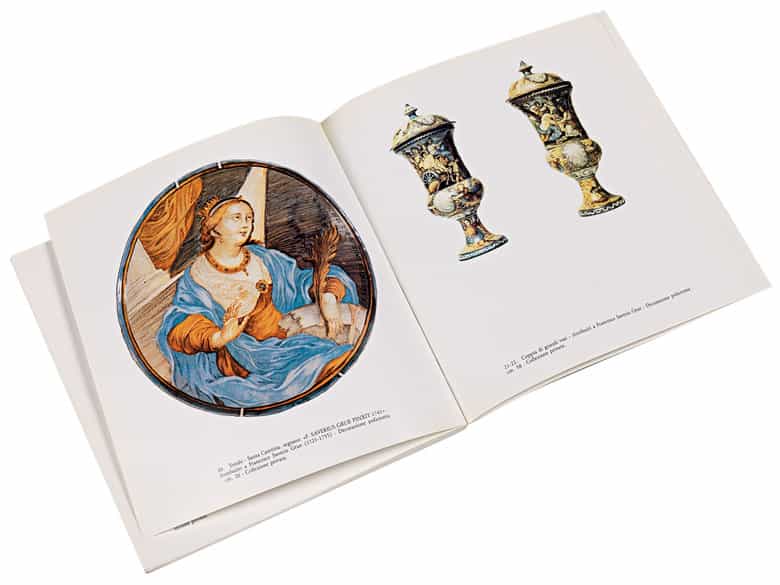 Detailabbildung: Große Majolika-Deckelvase, Francesco Antonio Saverio Grue, 1686 - 1746, zug.