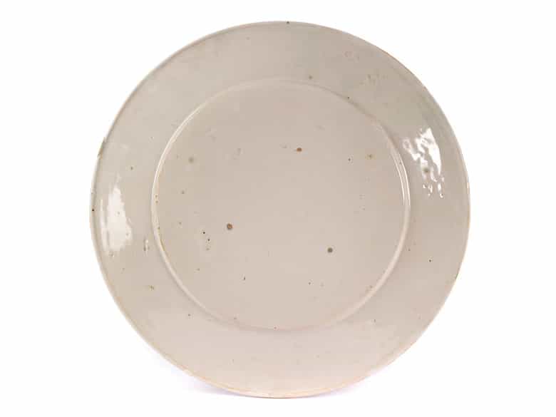 Detailabbildung: Majolika-Teller von Carlo Antonio Grue, 1655 - 1723