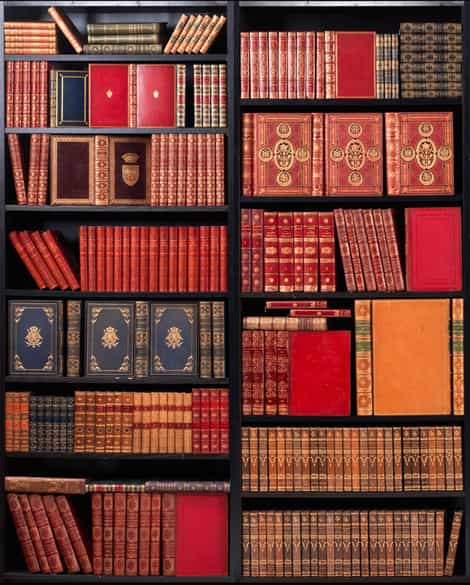 Detailabbildung: † Eine Bibliothek des 19. Jahrhunderts