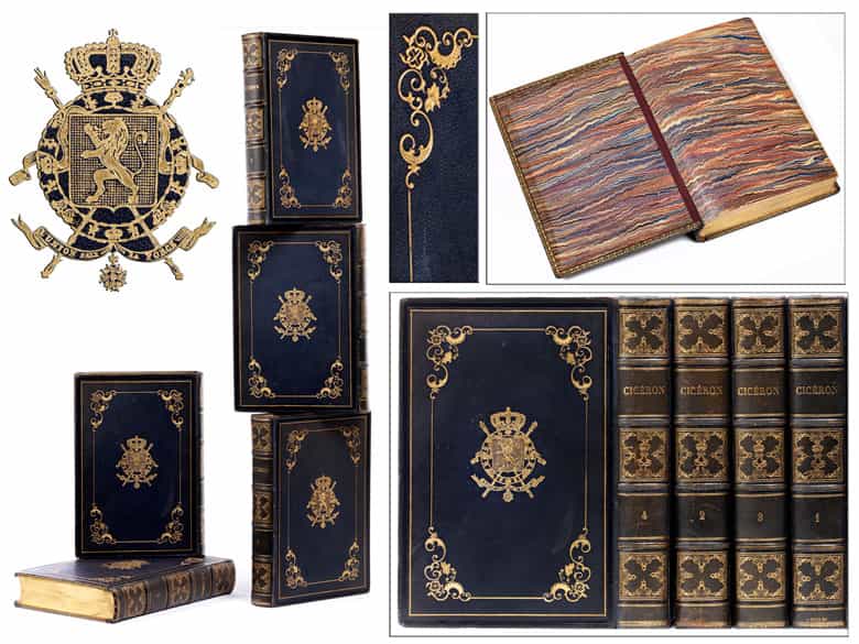 Detailabbildung: † Eine Bibliothek des 19. Jahrhunderts