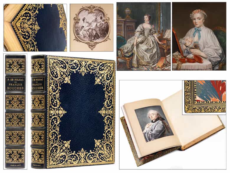 Detailabbildung: † Eine Bibliothek des 19. Jahrhunderts