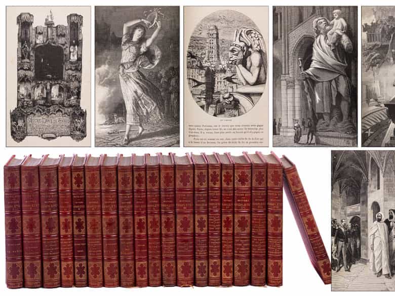 Detailabbildung: † Eine Bibliothek des 19. Jahrhunderts