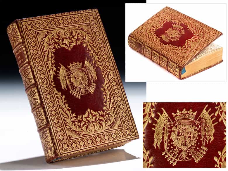 Detailabbildung: † Eine Bibliothek des 18. Jahrhunderts