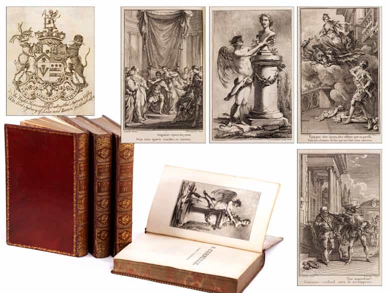 Detailabbildung: † Eine Bibliothek des 18. Jahrhunderts