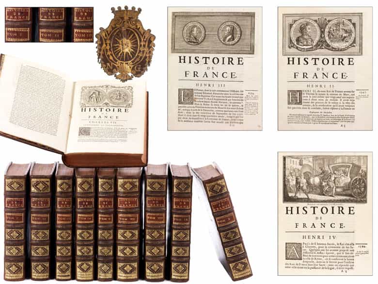 Detailabbildung: † Eine Bibliothek des 18. Jahrhunderts