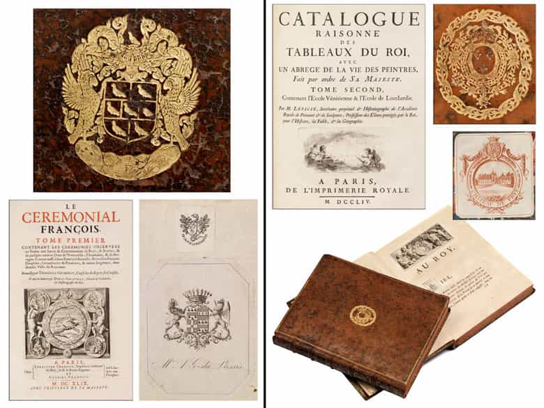 Detailabbildung: † Eine Bibliothek des 18. Jahrhunderts