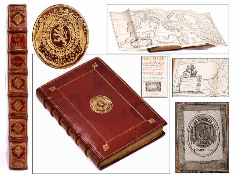 Detailabbildung: † Eine Bibliothek des 18. Jahrhunderts