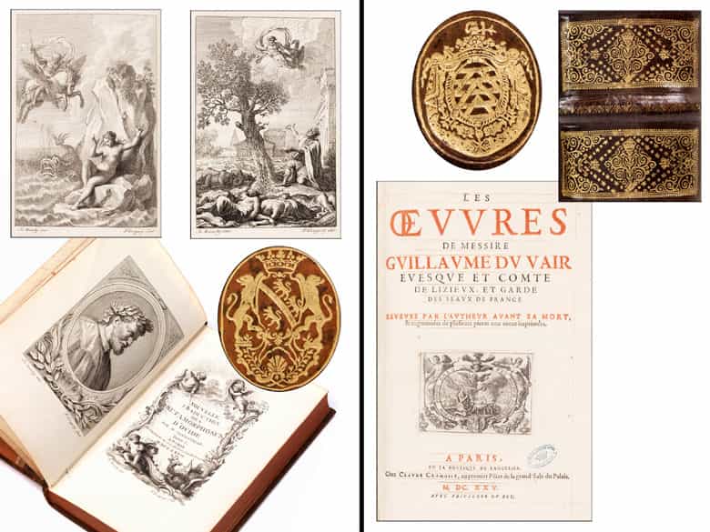 Detailabbildung: † Eine Bibliothek des 18. Jahrhunderts