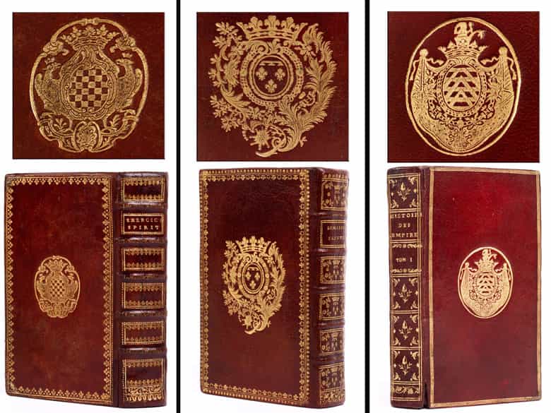 Detailabbildung: † Eine Bibliothek des 18. Jahrhunderts