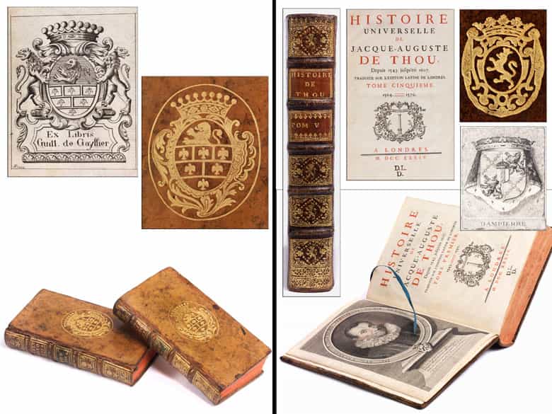 Detailabbildung: † Eine Bibliothek des 18. Jahrhunderts