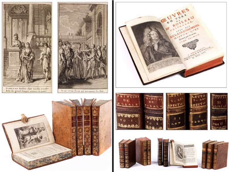 Detailabbildung: † Eine Bibliothek des 18. Jahrhunderts