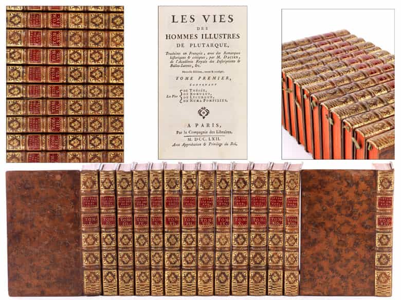 Detailabbildung: † Eine Bibliothek des 18. Jahrhunderts