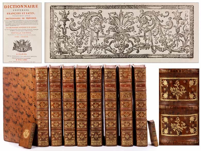 Detailabbildung: † Eine Bibliothek des 18. Jahrhunderts