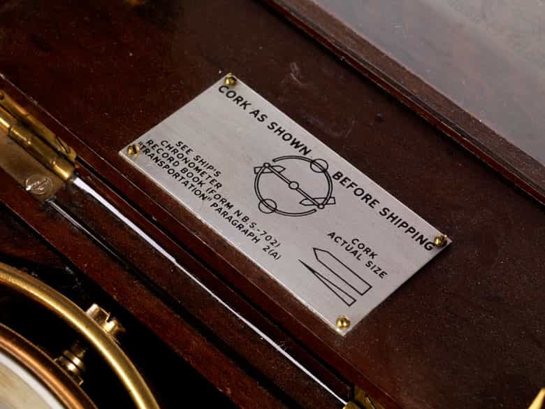 Detailabbildung: Schiffs-Chronometer