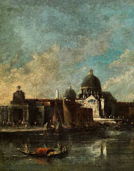 Detailabbildung:  Francesco Guardi, 1712 Venedig – 1793, zug. 