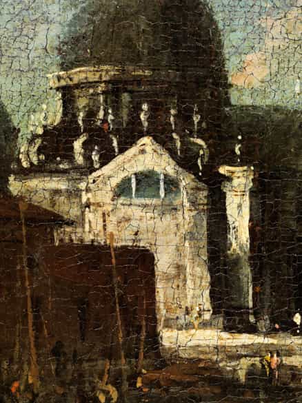 Detailabbildung:  Francesco Guardi, 1712 Venedig – 1793, zug. 
