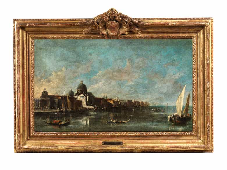 Detailabbildung:  Francesco Guardi, 1712 Venedig – 1793, zug. 