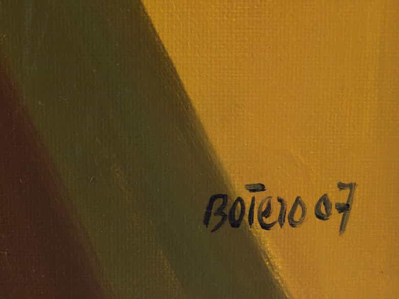 Detailabbildung: Fernando Botero, 1932 Medellín