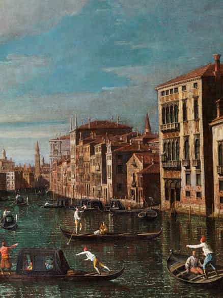 Detailabbildung: Giovanni Antonio Canal, gen. Canaletto, 1697 Venedig - 1768, Umkreis