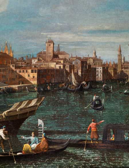 Detailabbildung: Giovanni Antonio Canal, gen. Canaletto, 1697 Venedig - 1768, Umkreis