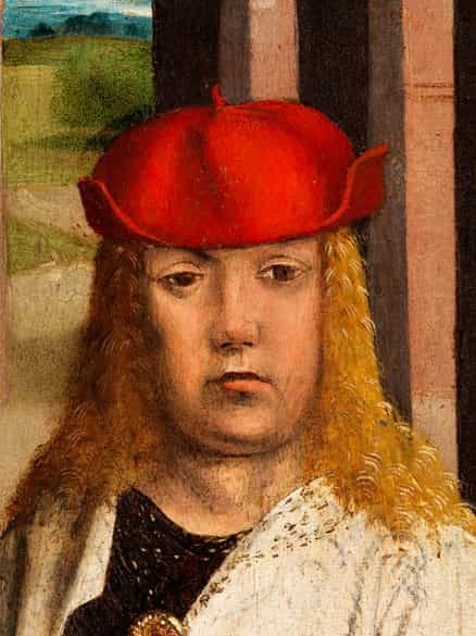 Detailabbildung: Maler der französischen Schule, möglicherweise aus dem Raum Touraine, um 1480/ 1490 