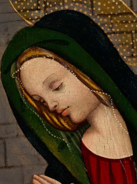 Detailabbildung:  Italienischer Maler der Florentiner Schule des 16. Jahrhunderts