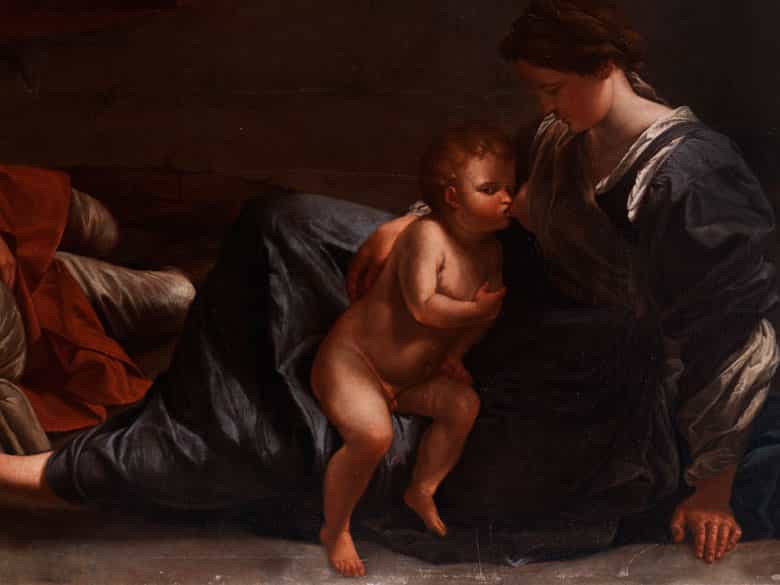 Detailabbildung: Orazio Gentileschi, 1563 – 1639, zug.