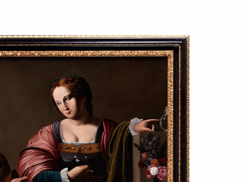 Detailabbildung: † Carlo Saraceni, um 1579 Venedig – 1620, zug.
