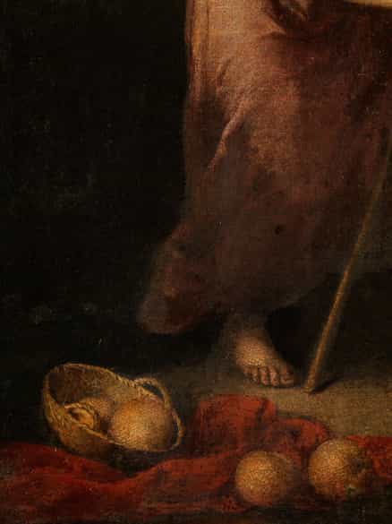 Detailabbildung: Bartolomé Esteban Murillo, 1618 Sevilla – 1682, Werkstatt