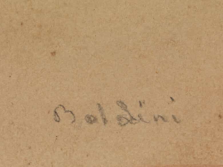 Detailabbildung: Giovanni Boldini, 1842 Ferrara - 1931 Paris