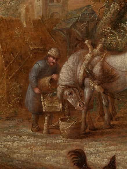 Detailabbildung:  Isaac van Ostade, 1621 - 1649, zug. 