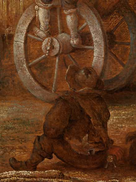 Detailabbildung:  Isaac van Ostade, 1621 - 1649, zug. 