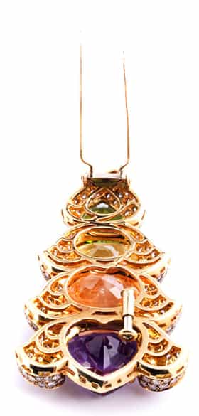 Detailabbildung:  Bulgari-Multicolorbrosche