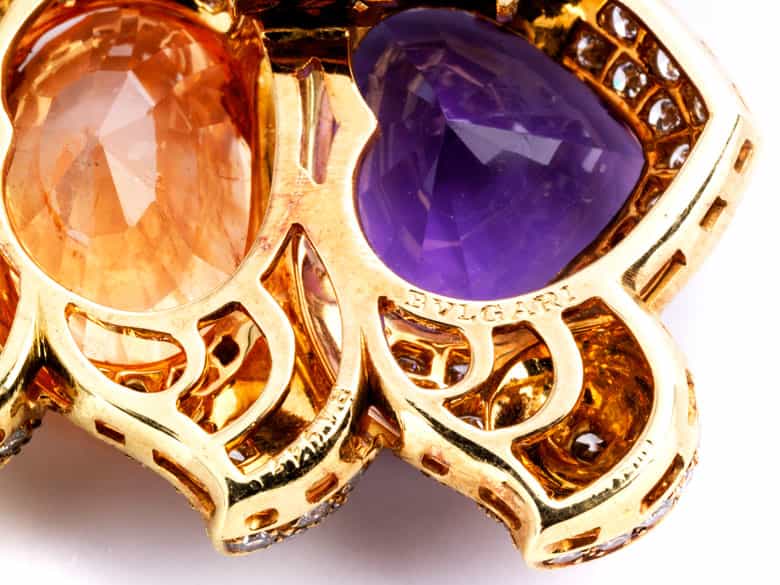 Detailabbildung:  Bulgari-Multicolorbrosche