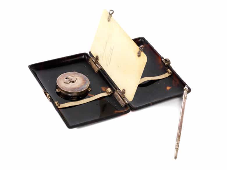 Detailabbildung: Neogotisches Notizetui