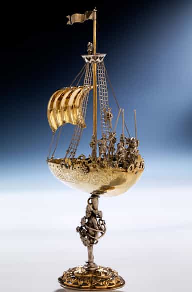 Detailabbildung:  Schiffspokal 