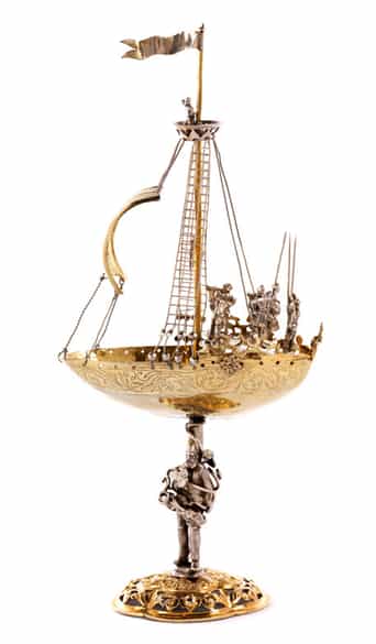 Detailabbildung:  Schiffspokal 
