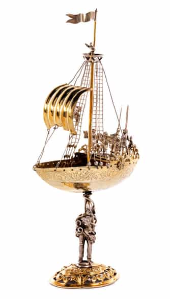 Detailabbildung:  Schiffspokal 